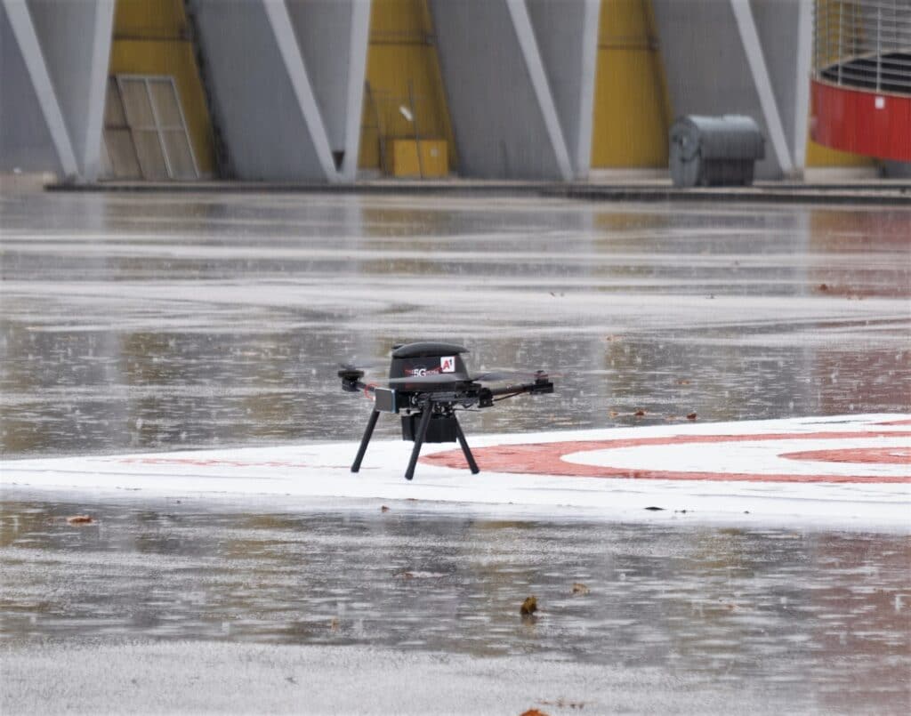A1 5G Drone Deliver and iPhone 13 4