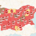 2542 новозаразени, още три области са в тъмночервено 8 2542 новозаразени, още три области са в тъмночервено