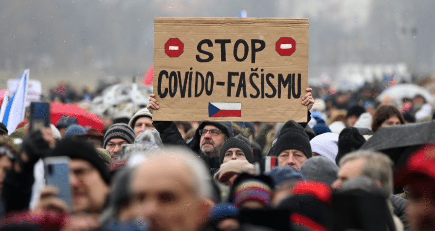 чехия протест