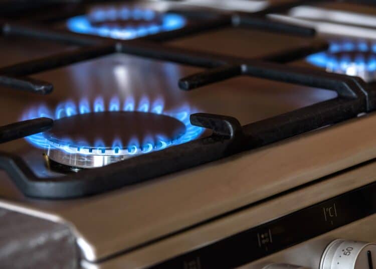 природен газ печка котлон