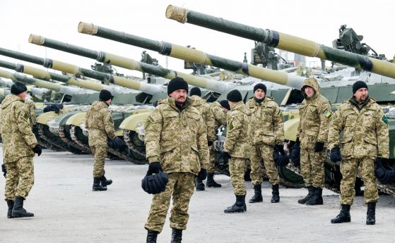 украинска армия танкове