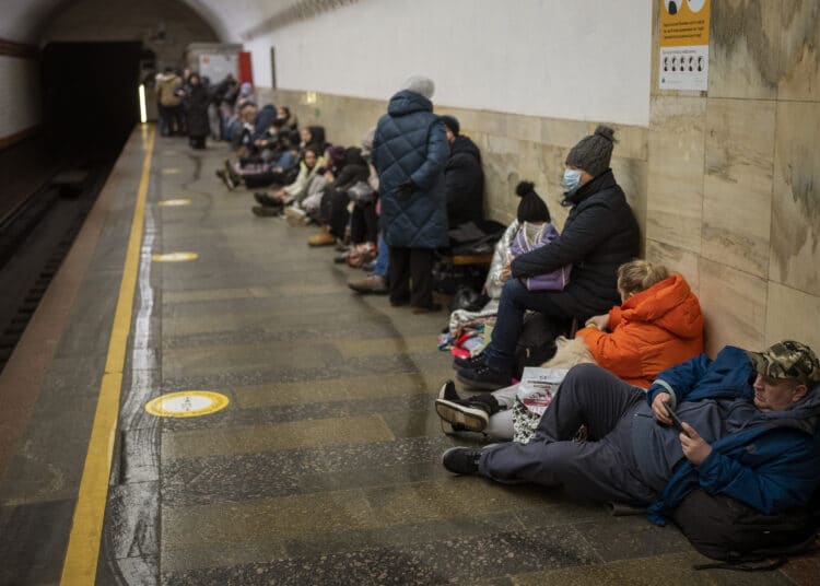 Теке изглежда киевското метро.
