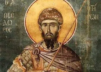 Почитаме светеца Теодор Тирон, воинът на вярата