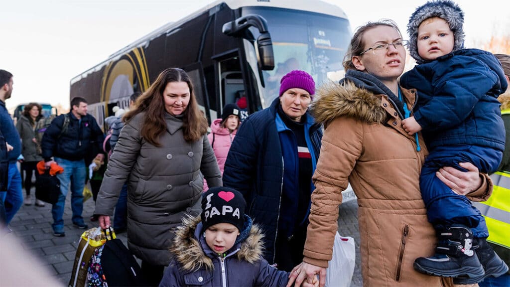 бежанци Украйна