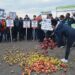 Протест на производители на плодове и зеленчуци в Русе срещу разпределението на ковид субсидиите