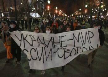 Над 4000 са арестуваните в Русия по време на протестите срещу войната в Украйна