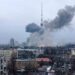 Удариха телевизионната кула в Киев, кадри показват телата на загинали при атаката