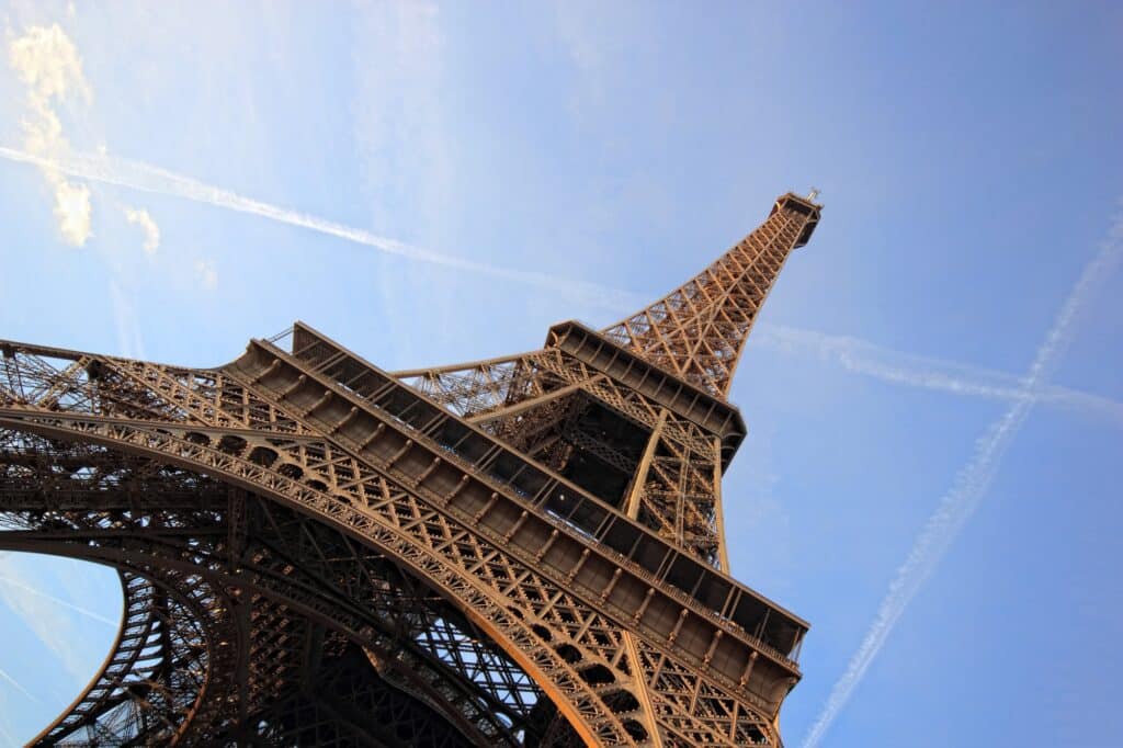 the eiffel tower paris france