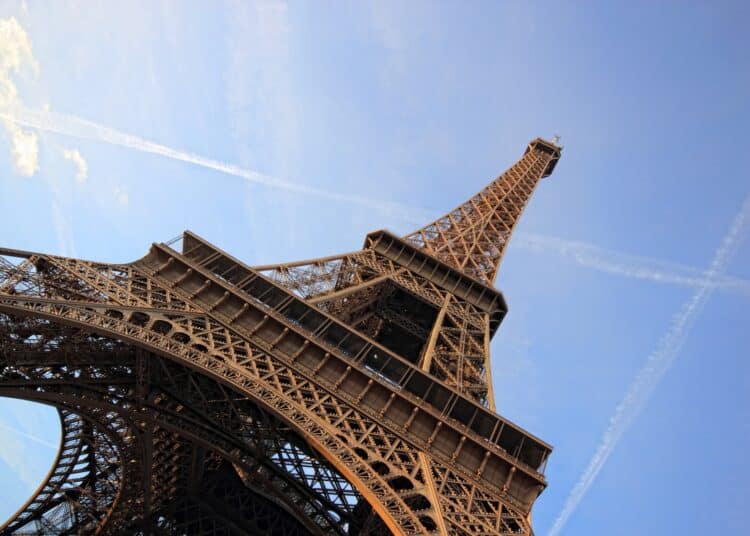 the eiffel tower paris france