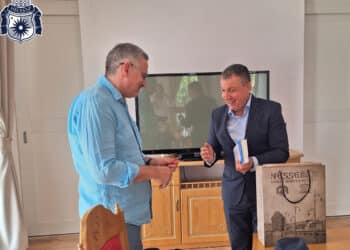 Кметът на Несебър Николай Димитров се срещна с Георги Господинов