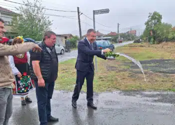 Кметът на Несебър даде начало на строителството на нов водопровод в с. Оризаре