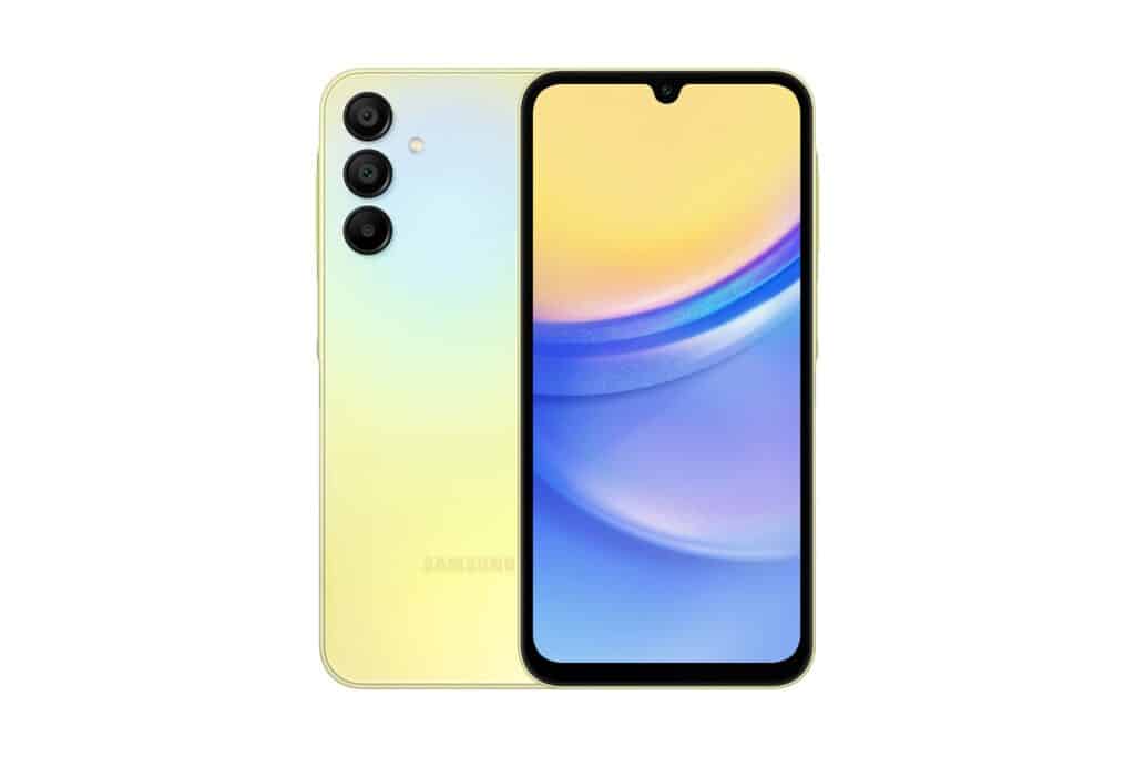 Samsung Galaxy A15 5G Yellow