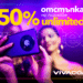 Vivacom предлага 50% отстъпка на планове Unlimited при покупка на Vivacom 5G смартфон