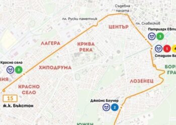 Пускат нова трамвайна линия в София