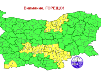Времето днес: жега, дъжд и гръмотевици