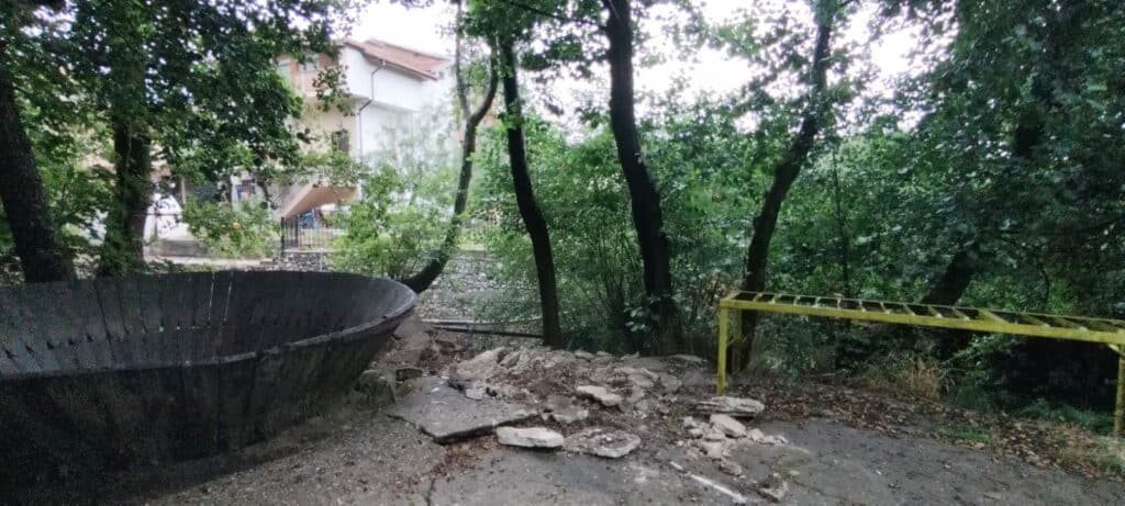 Ремонтират валявицата в Добринище 1 валявица Добринище