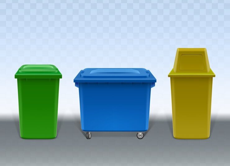 garbage containers
