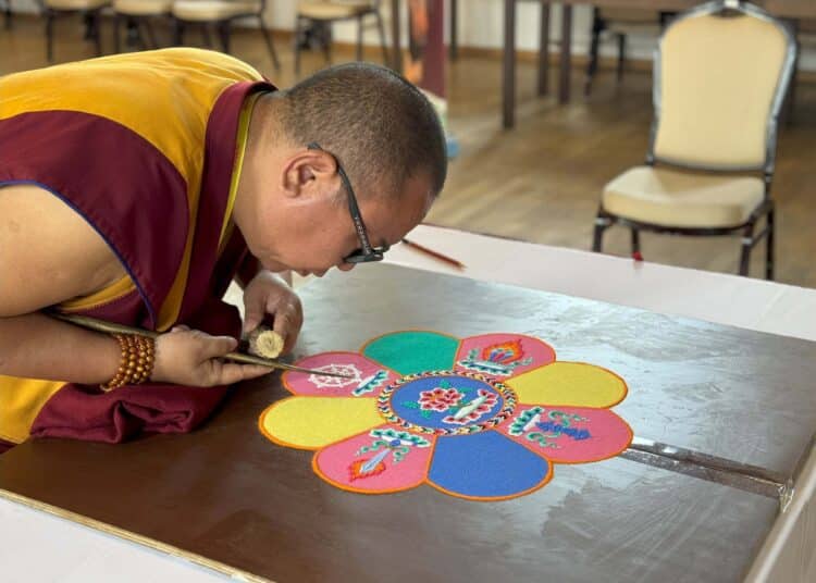mandala monk
