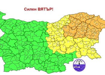 Времето остава лошо: жълт и оранжев код на места