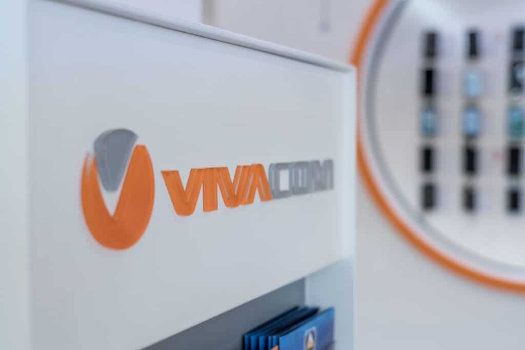 VIVACOM logo store