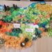 Ученици създават триизмерна карта на България от рециклирани материали