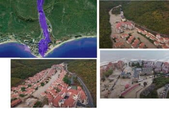 След пороя в Елените има компрометирани сгради