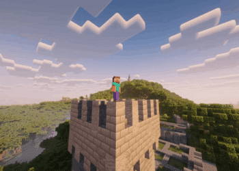 Дигитална реплика на крепостта Царевец в Minecraft оживя на финала на Vivacom GAME ON 2025