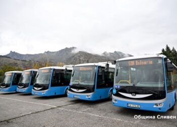 Пет нови електробуса ще возят жителите на Сливен