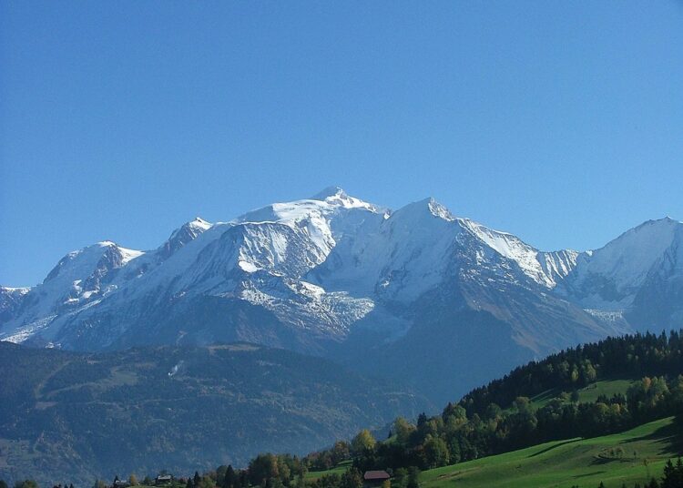 Mont Blanc oct 2004