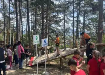 В Кюстендил откриха атракционен въжен парк