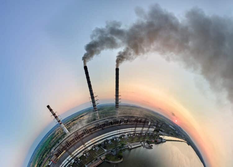 Светът ще премине границата от 1,5°C до 2030 г., ако емисиите продължат със сегашните темпове 1 aerial view from high altitude of little planet ea 2026 03 16 02 06 20 utc scaled 1