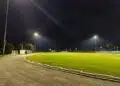 Продължава модернизацията на лекоатлетическата писта на стадиона в Царево (снимки)