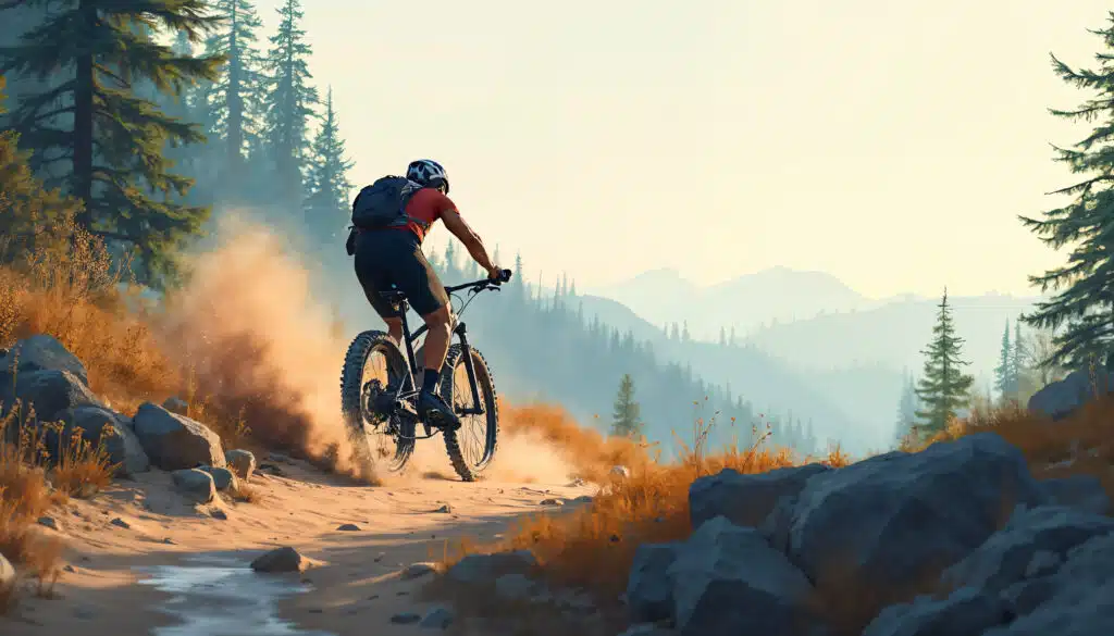 close up person doing mountain biking 182b227b