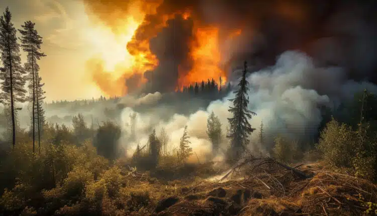 fire background with forest background1 9418e488