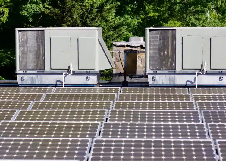 solar panels and hvac units on building roof 2026 03 11 00 50 53 utc scaled 1