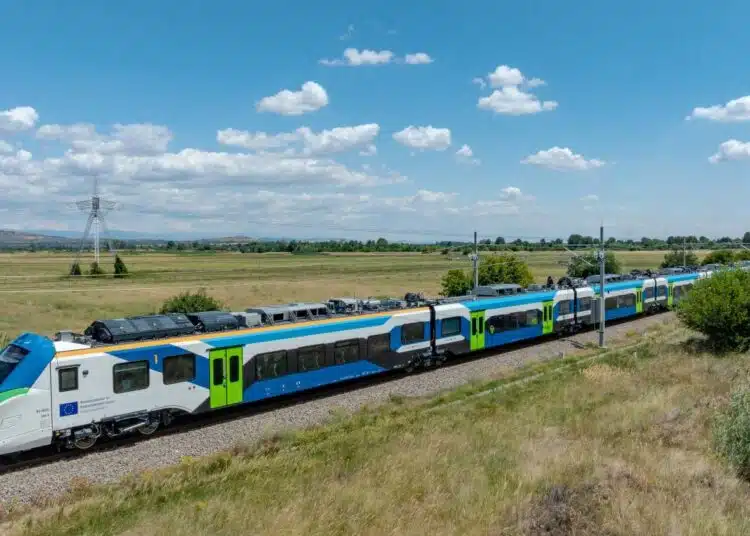 „Алстом“ е готова с 12-те влака за България (видео) 1 coradia stream bulgaria 1