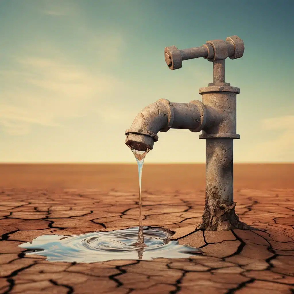 view fantasy landscape with surreal running water tap world water day awareness a0e768a8